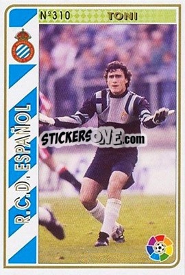 Figurina Toni - Las Fichas De La Liga 1994-1995 - Mundicromo