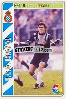 Sticker Toni - Las Fichas De La Liga 1994-1995 - Mundicromo