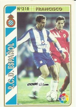 Sticker Francisco - Las Fichas De La Liga 1994-1995 n. 318 - Mundicromo