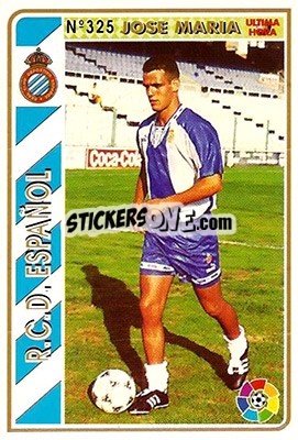 Cromo José M. - Las Fichas De La Liga 1994-1995 - Mundicromo