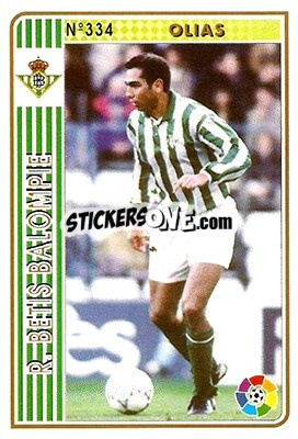 Sticker Olias - Las Fichas De La Liga 1994-1995 - Mundicromo