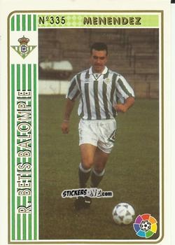 Sticker Menendez - Las Fichas De La Liga 1994-1995 n. 335 - Mundicromo