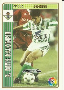 Sticker Josete - Las Fichas De La Liga 1994-1995 n. 336 - Mundicromo