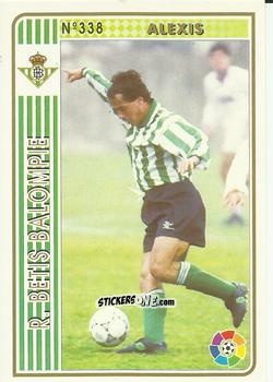 Sticker Alexis - Las Fichas De La Liga 1994-1995 n. 338 - Mundicromo