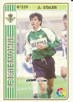 Sticker Soler - Las Fichas De La Liga 1994-1995 n. 339 - Mundicromo