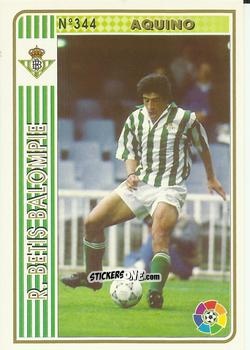 Sticker Aquino - Las Fichas De La Liga 1994-1995 n. 344 - Mundicromo