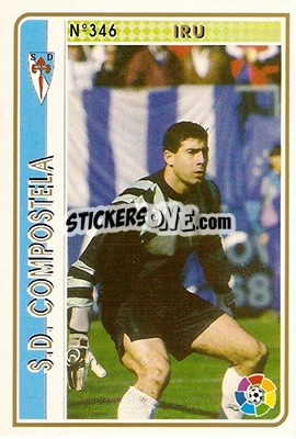 Cromo Iru - Las Fichas De La Liga 1994-1995 - Mundicromo