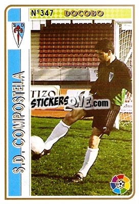 Cromo Docobo - Las Fichas De La Liga 1994-1995 - Mundicromo
