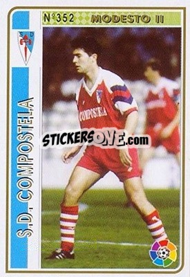 Sticker Modesto - Las Fichas De La Liga 1994-1995 - Mundicromo