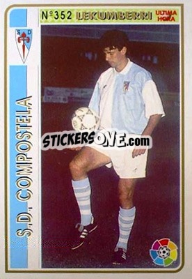 Cromo Lekumberri - Las Fichas De La Liga 1994-1995 - Mundicromo