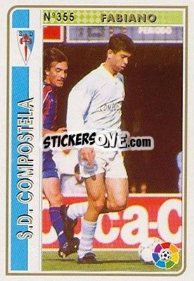 Sticker Fabiano - Las Fichas De La Liga 1994-1995 n. 355 - Mundicromo