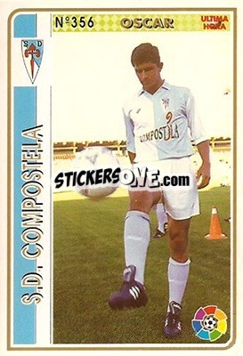 Sticker Oscar - Las Fichas De La Liga 1994-1995 - Mundicromo