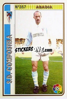 Figurina Abadia - Las Fichas De La Liga 1994-1995 n. 357 - Mundicromo