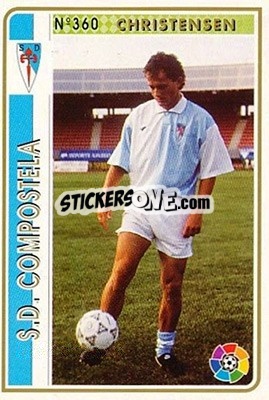Sticker Christensen - Las Fichas De La Liga 1994-1995 - Mundicromo