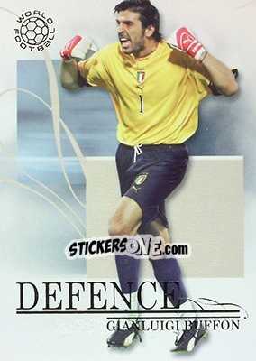 Sticker Gianluigi Buffon - World Football UNIQUE 2005 n. 1 - Futera