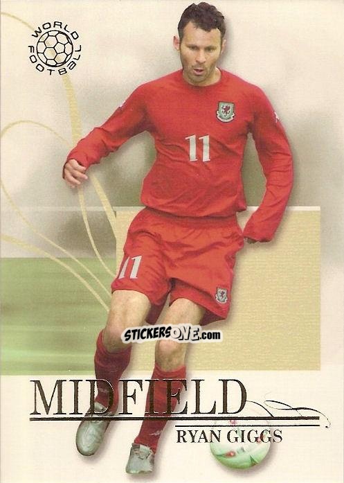 Figurina Ryan Giggs - World Football UNIQUE 2005 n. 24 - Futera