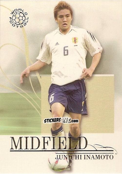 Figurina Junichi Inamoto - World Football UNIQUE 2005 n. 25 - Futera