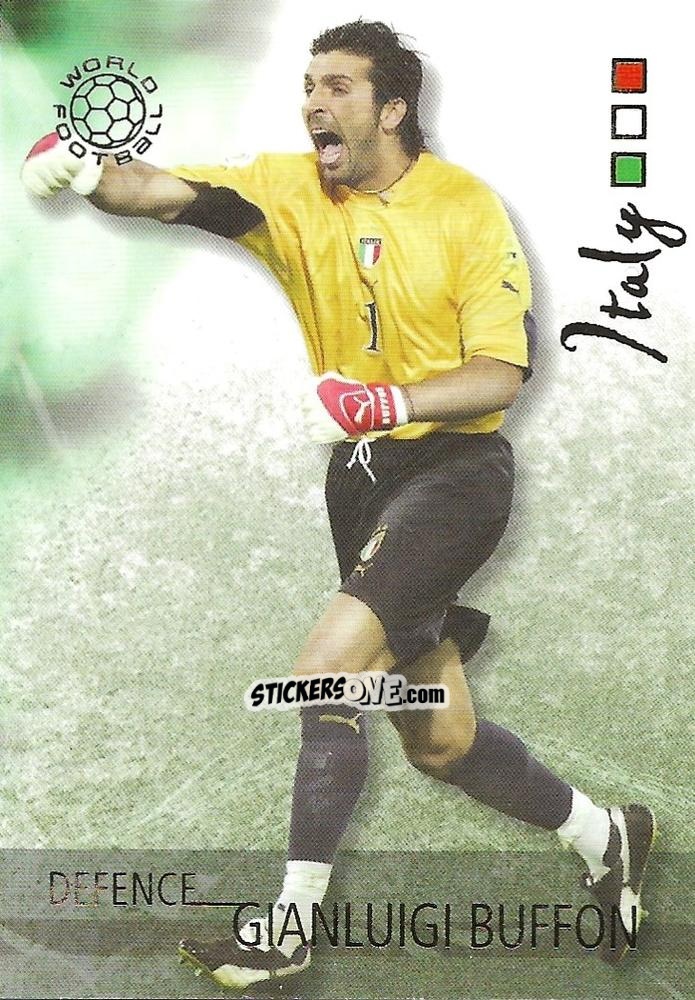Figurina Buffon Gianluigi - World Football UNIQUE 2006 n. 3 - Futera