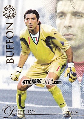 Sticker Buffon Gianluigi - World Football UNIQUE 2007 n. 2 - Futera