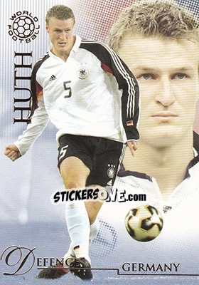Sticker Huth Robert - World Football UNIQUE 2007 n. 12 - Futera