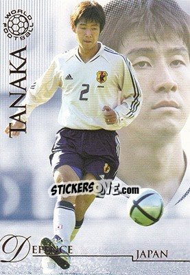 Cromo Tanaka Makoto - World Football UNIQUE 2007 - Futera