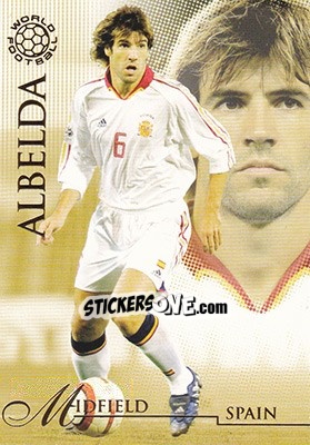 Sticker Albelda David - World Football UNIQUE 2007 - Futera