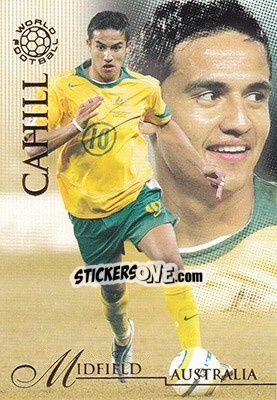 Sticker Cahill Tim - World Football UNIQUE 2007 n. 31 - Futera