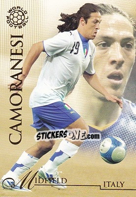 Figurina Camoranesi Mauro - World Football UNIQUE 2007 - Futera