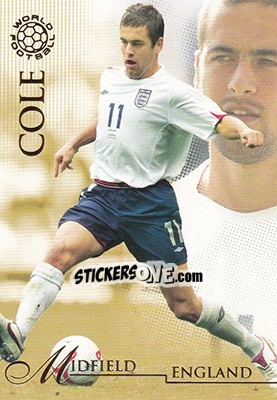 Sticker Cole Joe - World Football UNIQUE 2007 n. 34 - Futera