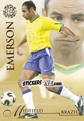 Sticker Emerson - World Football UNIQUE 2007 n. 37 - Futera