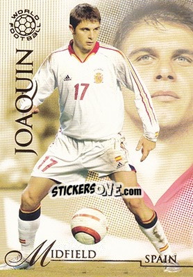 Sticker Joaquin - World Football UNIQUE 2007 n. 43 - Futera