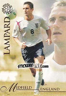 Figurina Lampard Frank - World Football UNIQUE 2007 - Futera