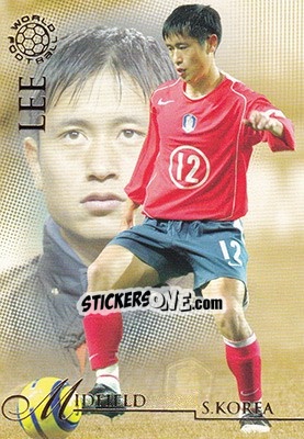 Cromo Lee Young-Pyo - World Football UNIQUE 2007 - Futera