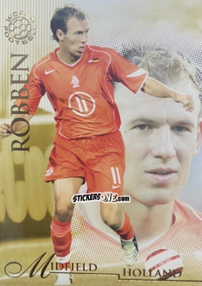 Sticker Robben Arjen - World Football UNIQUE 2007 n. 60 - Futera