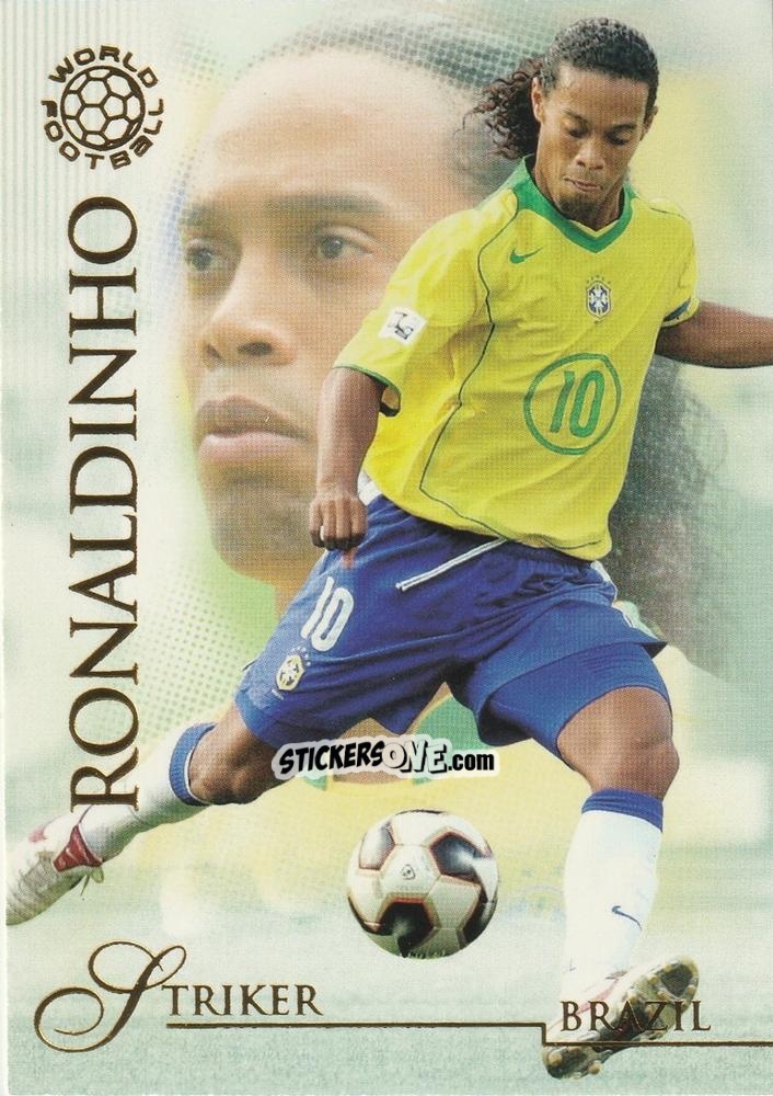 Figurina Ronaldinho - World Football UNIQUE 2007 n. 88 - Futera