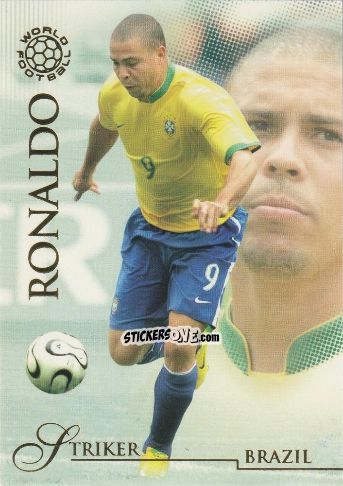 Figurina Ronaldo - World Football UNIQUE 2007 n. 89 - Futera