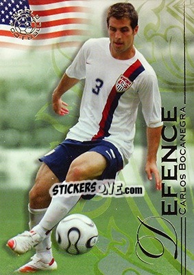 Sticker Bocanegra Carlos - World Football UNIQUE 2008 - Futera