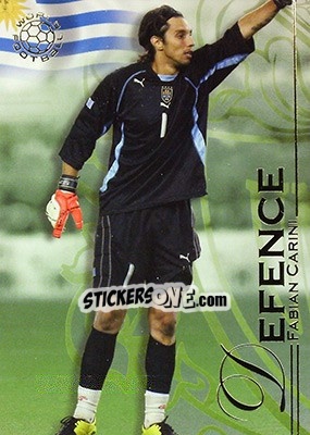 Sticker Carini Fabian - World Football UNIQUE 2008 - Futera