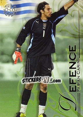 Sticker Carini Fabian - World Football UNIQUE 2008 n. 7 - Futera