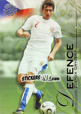 Sticker Grygera Zdenek - World Football UNIQUE 2008 n. 18 - Futera
