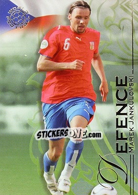 Sticker Jankulovski Marek - World Football UNIQUE 2008 n. 23 - Futera