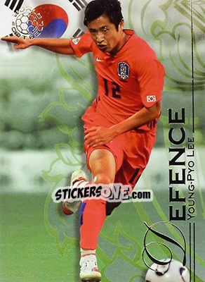 Sticker Lee Young-Pyo - World Football UNIQUE 2008 - Futera
