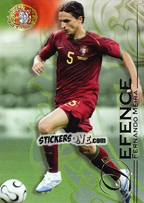 Sticker Meira Fernando - World Football UNIQUE 2008 - Futera