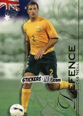 Sticker Neill Lucas - World Football UNIQUE 2008 - Futera