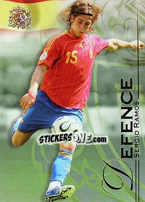 Sticker Ramos Sergio - World Football UNIQUE 2008 n. 33 - Futera