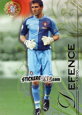 Sticker Ricardo - World Football UNIQUE 2008 n. 34 - Futera