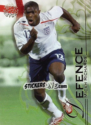 Sticker Richards Micah - World Football UNIQUE 2008 n. 35 - Futera