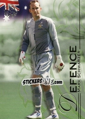 Sticker Schwarzer Mark - World Football UNIQUE 2008 - Futera