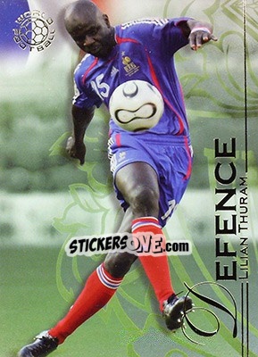 Sticker Thuram Lilian - World Football UNIQUE 2008 n. 40 - Futera