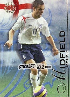 Sticker Cole Joe - World Football UNIQUE 2008 n. 51 - Futera